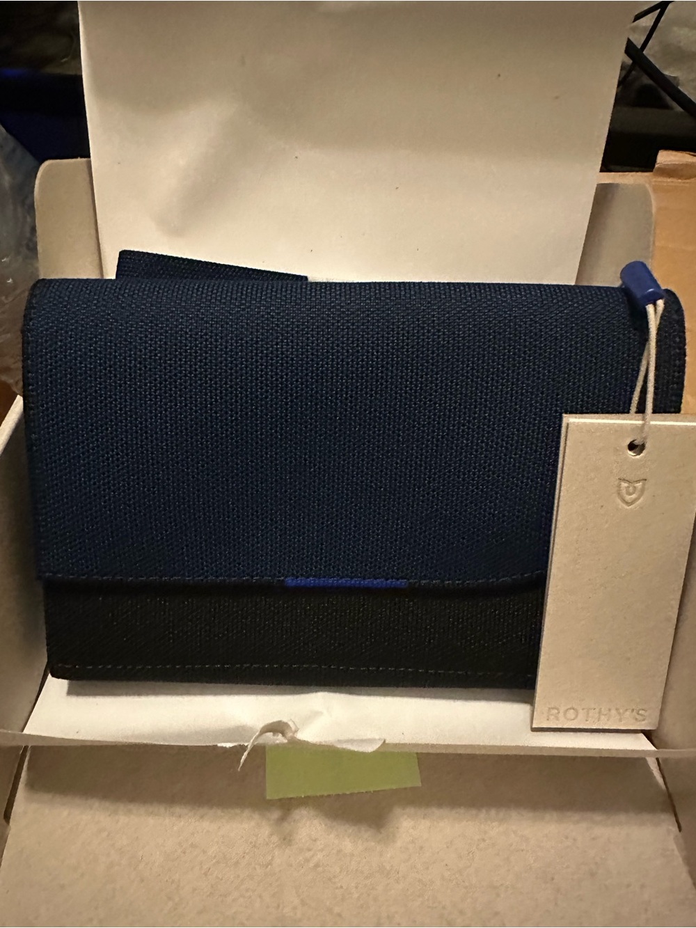Rothy's The Belt Bag in Sapphire & Onyx NEW
